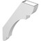 Ekena Millwork 3 1/2-in. W x 20-in. D x 32-in. H Olympic Architectural Grade PVC Knee Brace BRCP035X20X32OLY - alternate 5